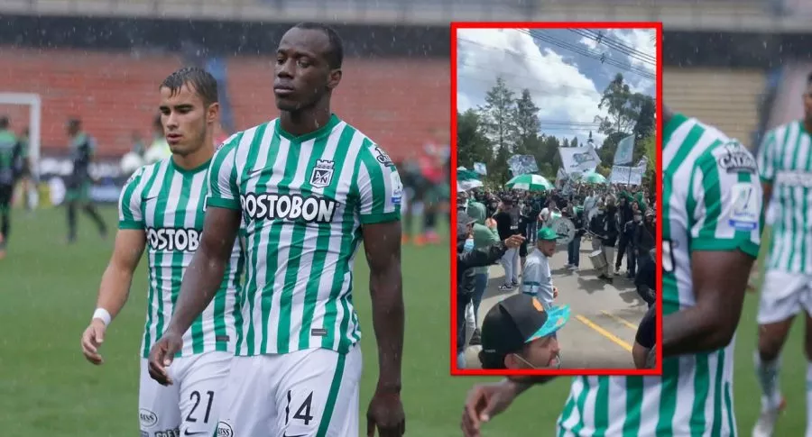 Hinchas de Nacional en la sede del club gritaron e insultaron a los jugadores.