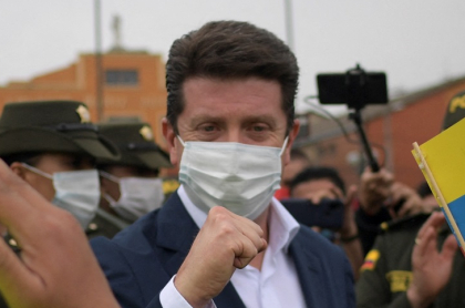 Diego Molano, ministro de Defensa que enfrentará primer debate de moción de censura este lunes