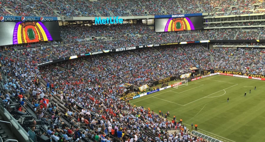 Copa América podría ser en Estados Unidos, si no se puede jugar en Argentina. Imagen de la Copa de 2016 en EE. UU.