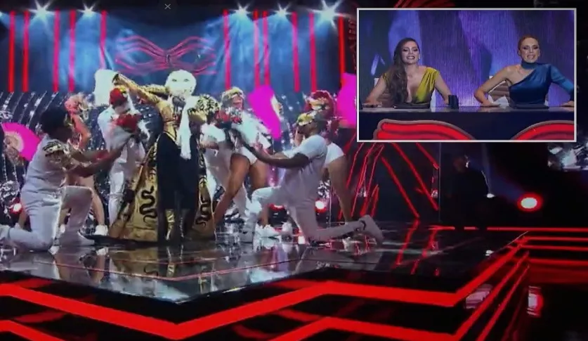 Lina Tejeiro y Alejandra Azcárate en 'Quién es la máscara', a propósito de que RCN confirmó cuándo inicia y que es reemplazo de 'Factor X'.