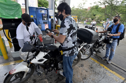Motos en Colombia violan la revisión técnico mecánica.