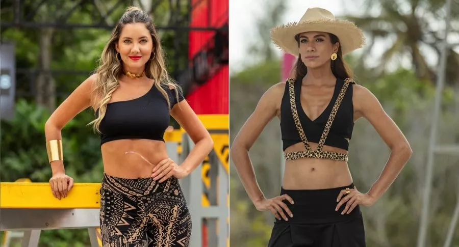 Daniella Álvarez y Andrea Serna, en el 'Desafío', a propósito de conexión que se generó entre la presentadora de Barranquilla y la hija de su colega gracias al baile.