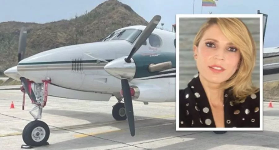 Avión vinculado a esposo de Alejandra Azcarate también llevaba $100 millones en efectivo, además de 446 kilos de cocaína. 