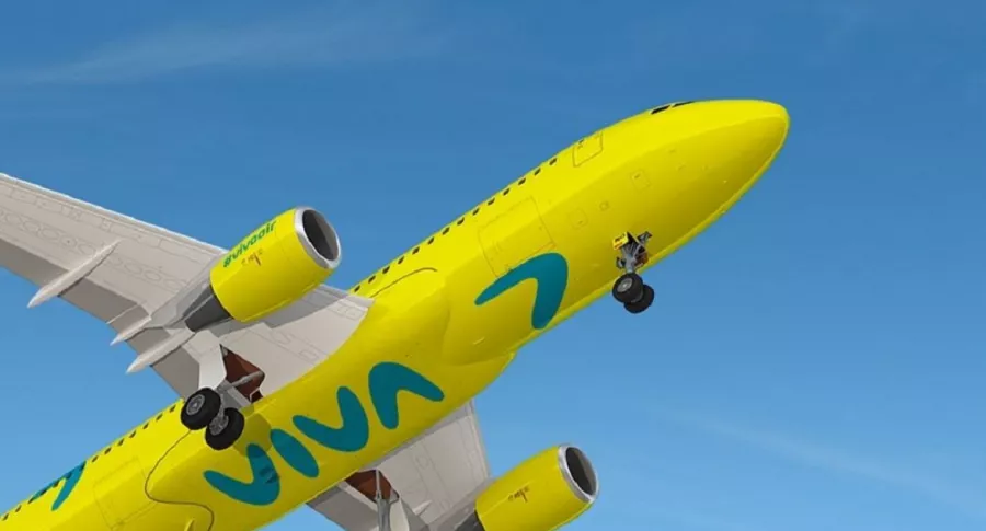 Imagen de los nuevos aviones de Viva en Colombia, que cumple 9 años de servicio en el país