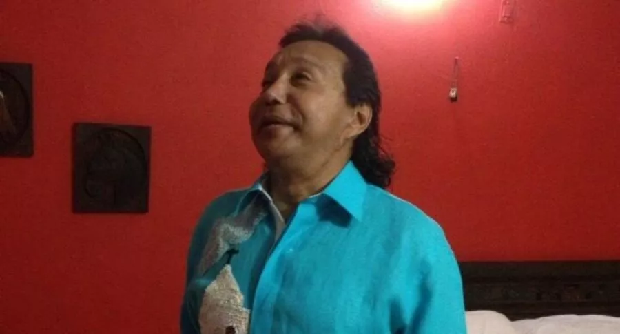 Diomedes Díaz saliendo para concierto a propósito de canción inédita "Orgullosa"