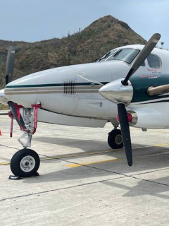 Avion incautado con cocaína en San Andrés, que salpica a esposo de Alejandra Azcárate, en nota sobre investifación que hará la DEA