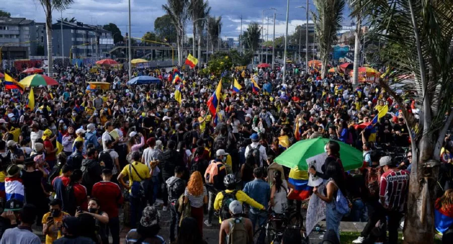 Paro nacional: aglomeraciones llevan a crisis de camas UCI en Bogotá
