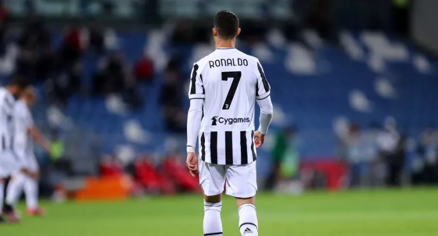 Foto de Cristiano Ronaldo ilustra nota sobre su posible salida de la Juventus