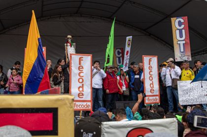 Fecode, sindicato que recibió crítica de Luis Ernesto Gómez
