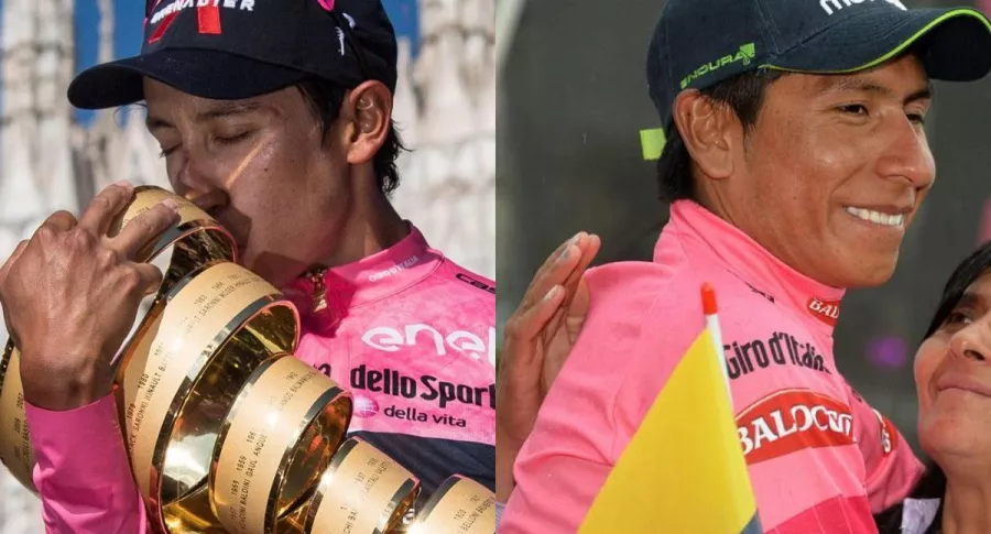 Fotos de Egan Bernal y Nairo Quintana: sus datos como campeones del Giro de Italia