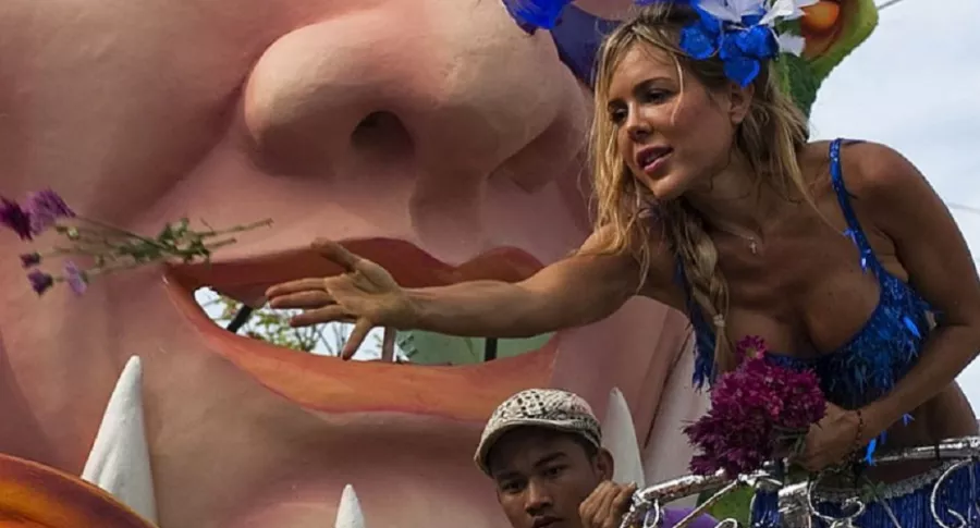 Natalia París, en un carnaval de 2011, publicó sensuales fotos de su destape en Instagram