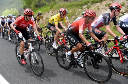 Nairo Quintana en etapa 2 del Critérium del Dauphiné 2021. Clasificación general.