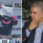 Ciclista denuncia que la regañaron por sacar cartel contra Duque en Copa Mundo de BMX