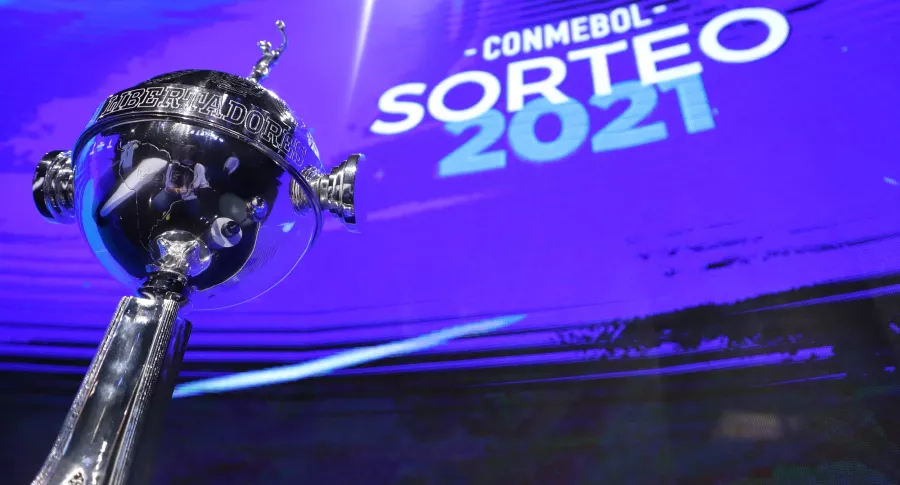 Así quedaron los octavos de final de la Copa Libertadores 2021. Imagen del trofeo.