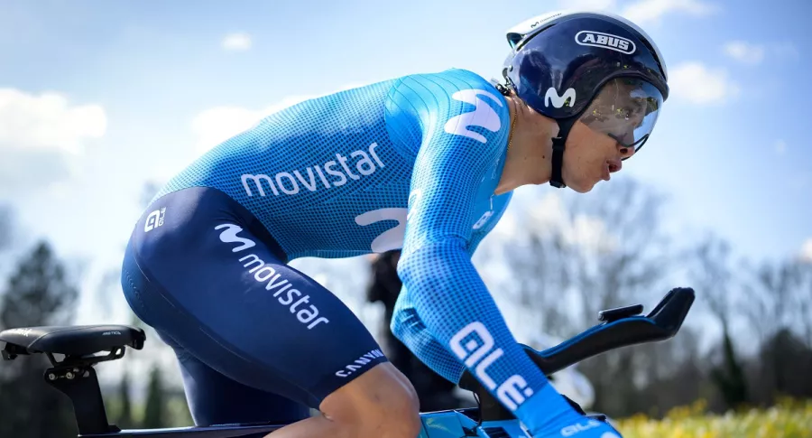 Miguel Angel Lopez en etapa 4 del Critérium del Dauphiné 2021. Clasificación general.