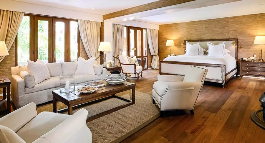 Suite Fernando Botero del  Sofitel Legend Santa Clara, ilustra nota de Cuánto vale una noche en los 3 mejores hoteles de Colombia, según ránking