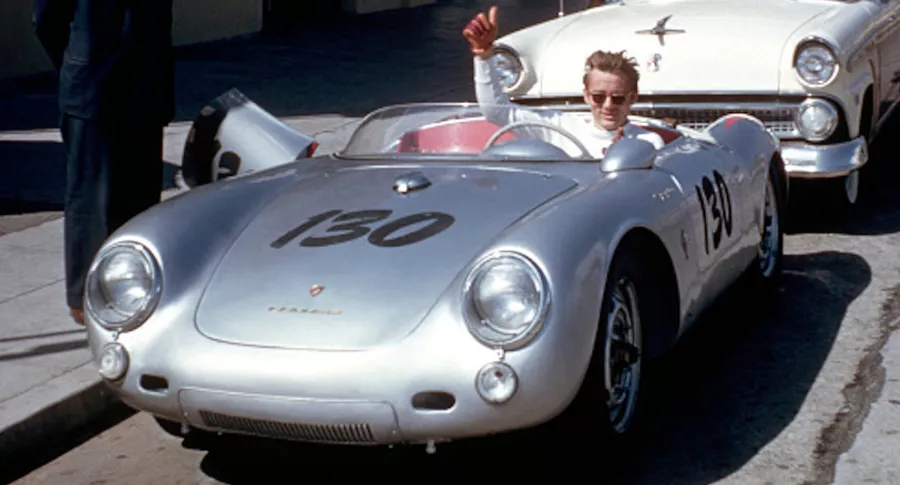 Venden eje transversal de Porsche en el que murió actor James Dean, en 1955