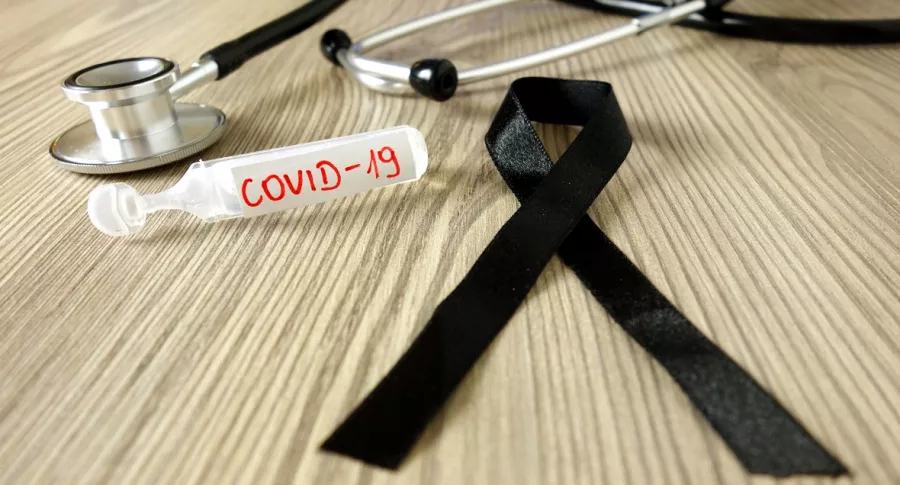 Imagen que ilustra información sobre mortalidad por COVID-19 en Colombia, que podría aumentar a mediados de junio