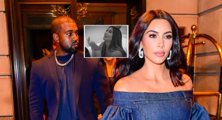 Video de Kim Kardashian llorando por crisis con Kanye West.