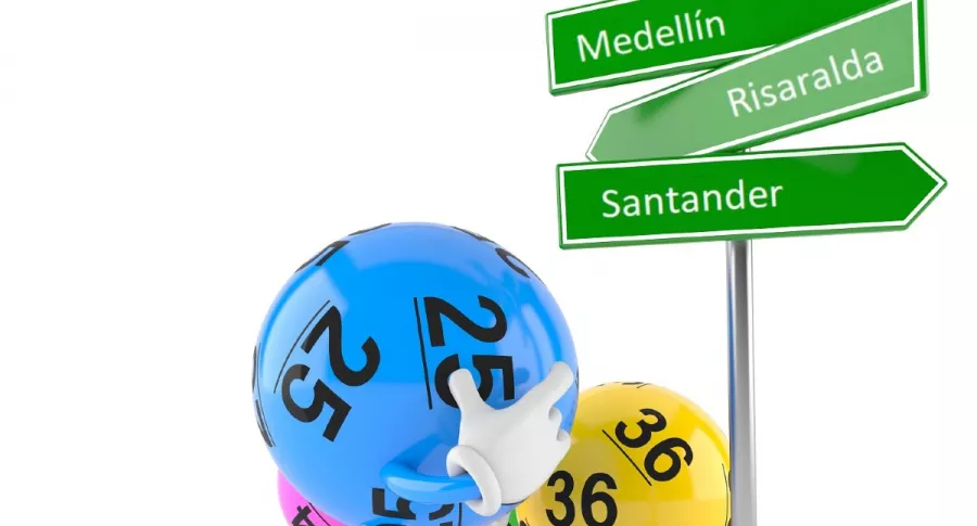 Balotas y señales ilustran qué lotería jugó anoche y resultados de las loterías de Medellín, Santander y Risaralda de junio 4 (fotomontaje Pulzo).