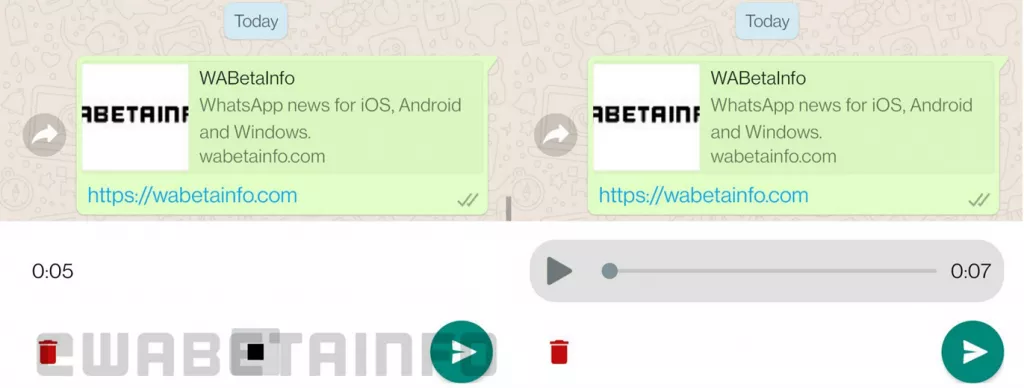 Captura de pantalla de Wabetainfo