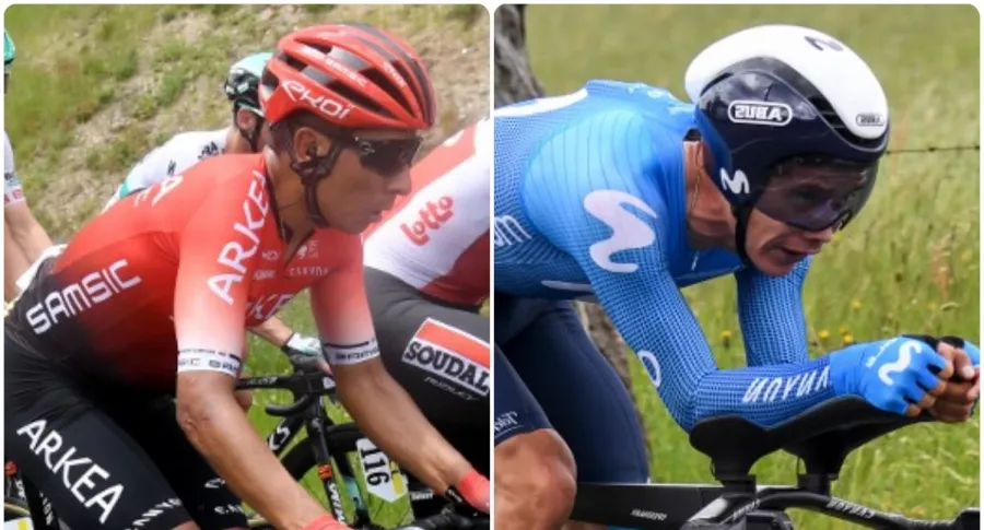 Nairo Quintana y 'Supermán' en el Critérium del Dauphiné
