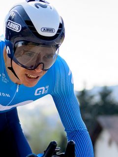 Miguel Ángel López, sexto en la general del Critérium del Dauphiné.