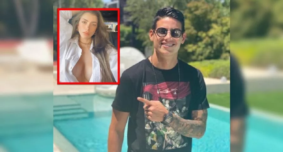James Rodríguez estuvo con Anllela Sagra en Miami, aunque él no quiso mostrar la foto con ella.