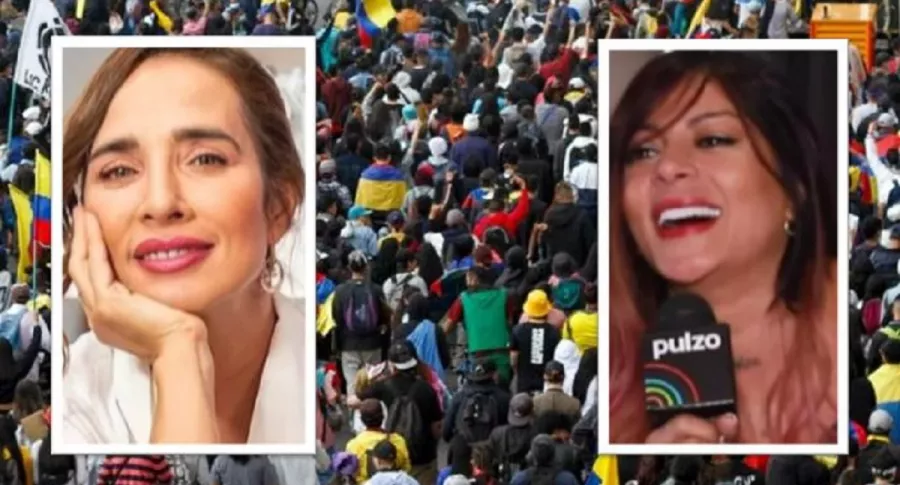 Luly Bossa, de 'Lala's Spa' (RCN), le respondió trino a Marbelle por criticar a los manifestantes durante las marchas en el marco del paro nacional. 