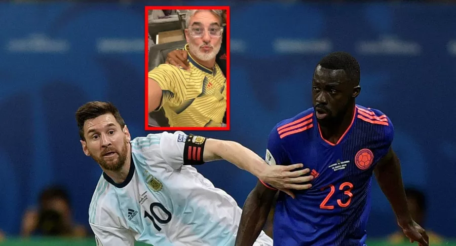 Miguel Varoni, de Pedro, el escamoso, sus amigos en la Selección Colombia y su camiseta de Messi.