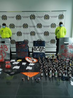 Policía hizo allanamiento en Barranquilla, previo al partido de Colombia vs. Argentina.