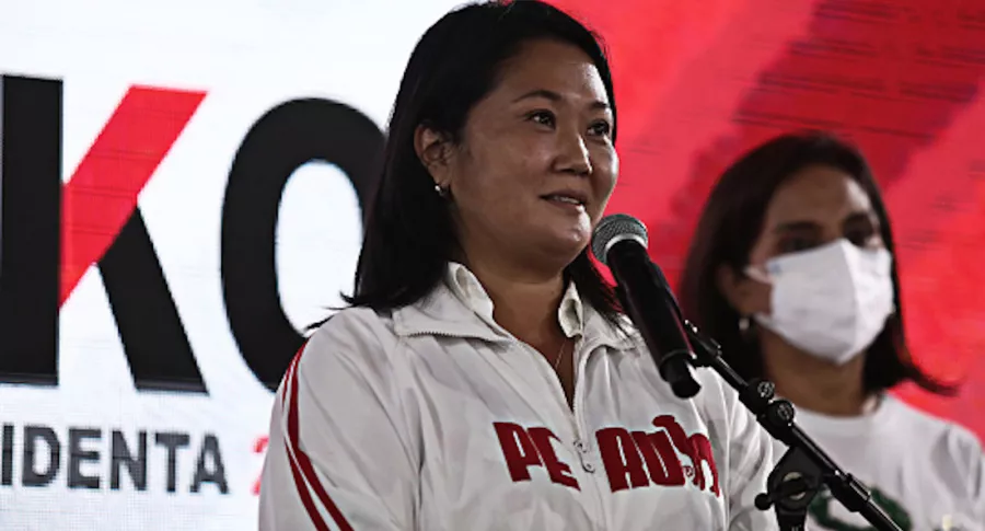 Elecciones en Perú: Keiko Fujimori le redujo diferencia a Pedro Castillo