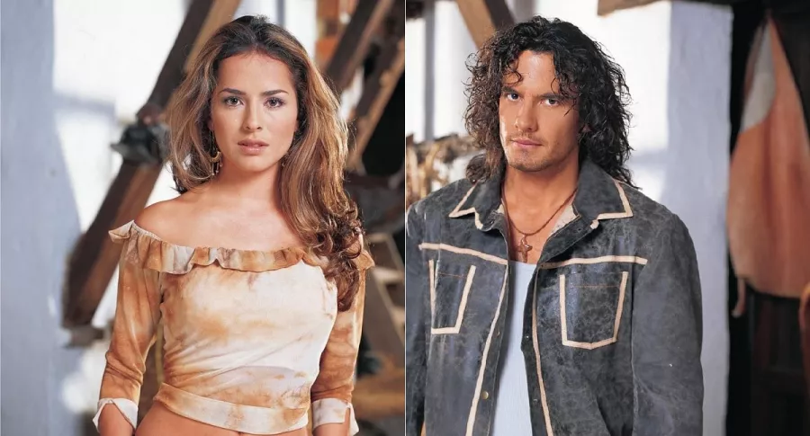 Danna García y Mario Cimarro en 'Pasión de gavilanes', a propósito de que no están confirmados para la segunda parte de la novela, que hará Telemundo.