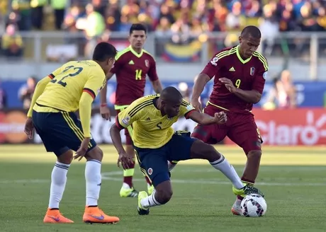 Foto de Jeison Murillo con la Selección Colombia de 2015; Copa América: así le fue a la Selección Colombia en sus últimos debuts