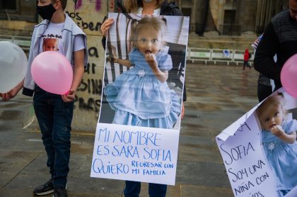 La Fiscalía afirmó que lo más probable es que la pequeña Sara Sofía Galván esté muerta y llamó a juicio a su madre, Carolina Galván Cuesta.