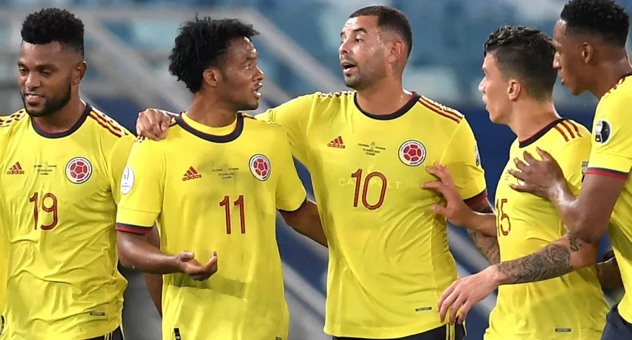 Colombia venció 1-0 a Ecuador en Copa América de Brasil con gol de Edwin Cardona. Imagen de la Selección.