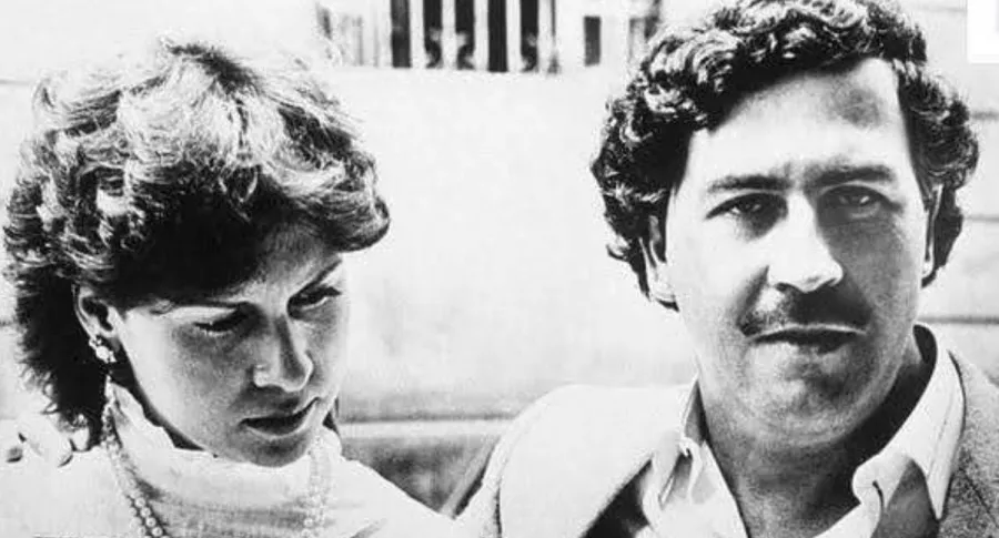 Foto de Pablo Escobar con Virginia Henao 
 en nota de relatos sobre procurador asesinado y de por qué usaba tacones.