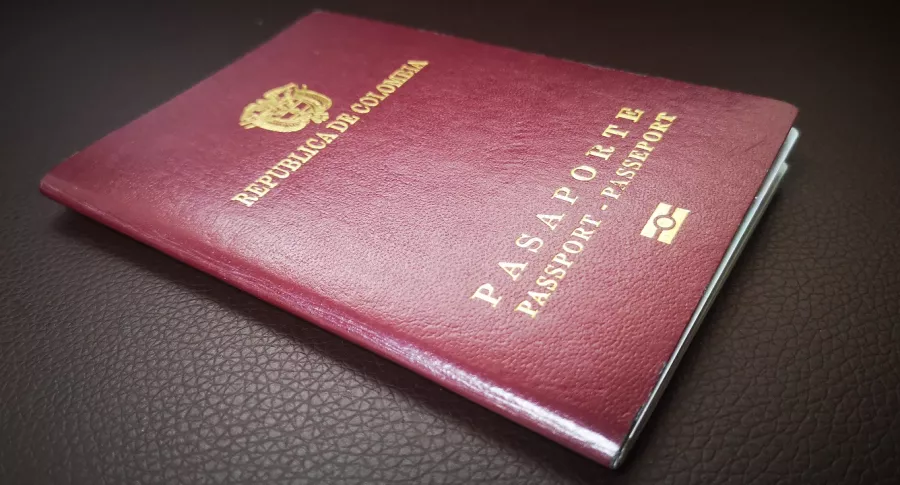 Imagen de pasaporte colombiano, a propósito de cómo sacarlo en Medellín, Antioquia
