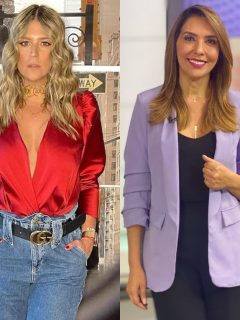 Foto de Andrea Guerrero y Mónica Rodríguez, a propósito de cuáles son sus rutinas de ejercicio