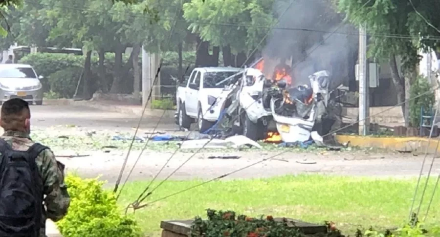 Los terroristas habrían ingresado el carro bomba de Cúcuta haciéndose pasar por funcionarios.