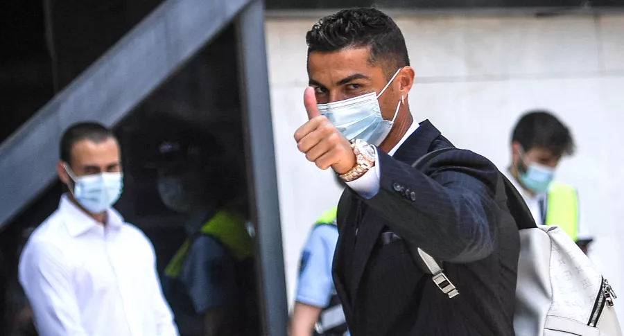 No reconocen a Cristiano Ronaldo en entrada de estadio de la Eurocopa. Imagen del astro portugués.