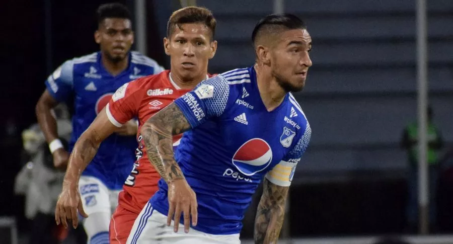 Cristian 'Chicho' Arango, quien no podrá jugar final Millonarios vs Tolima pese a convocatoria de Juan Pablo Vargas
