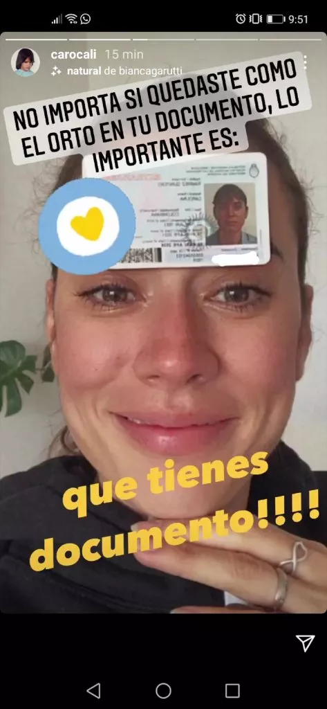 Instagram: Carolina Ramírez