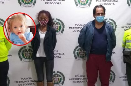 Sara Sofía Galván, Carolina Galván —que culpó a su ex de la desaparición de la niña— y Nilson Díaz