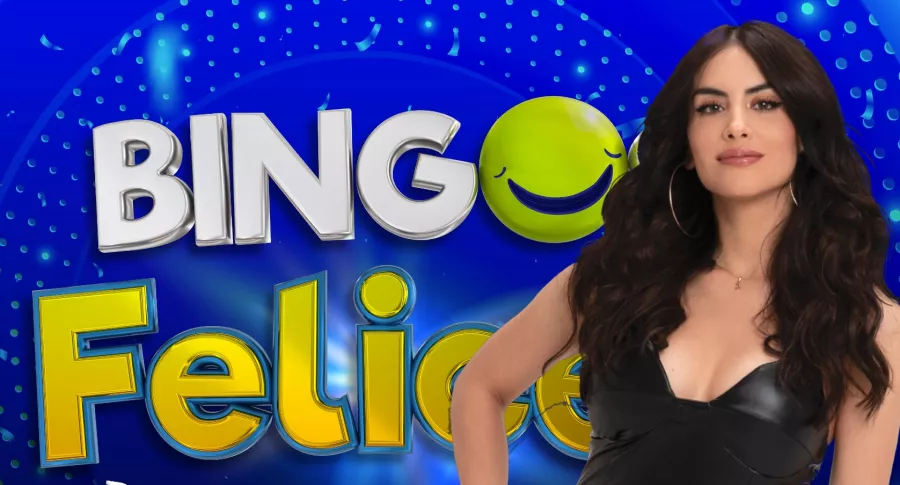 Logo de 'Bingos felices' y foto de Jessica Cediel, a propósito de que la presentadora confirmó que se va de 'Sábados felices' y ya se sabe cuándo y por qué (fotomontaje Pulzo).