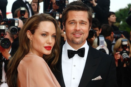 Angelina Jolie, actriz; Brad Pitt; actor, en el estreno de 'Bastardos sin gloria', en el 2009.