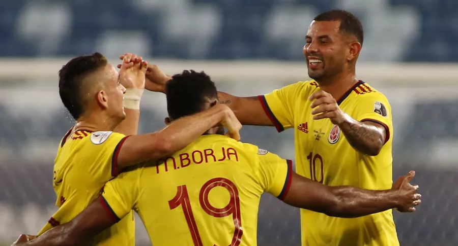 Selección Colombia, que posiblemente se enfrentaría contra Paraguay o Uruguay en los cuartos de final de la Copa América
