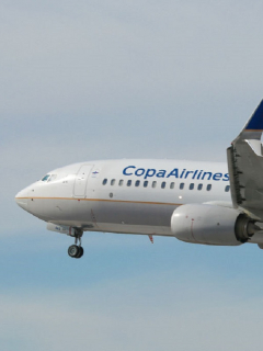 Imagen de referencia de un avión de Copa Airlines.