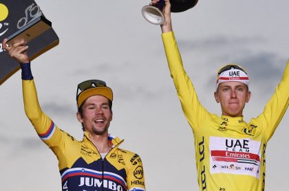 Tadej Pogacar y Primoz Roglic, favoritos al título del Tour de Francia 2021
