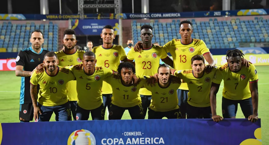 Tabla de posiciones del grupo B, el de Colombia, en la Copa América 2021.